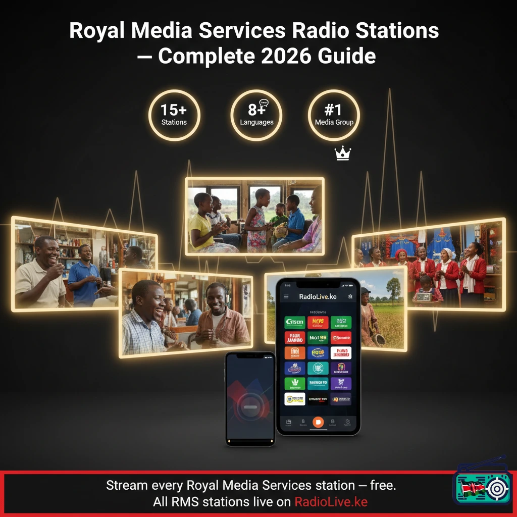 Royal Media Services Radio Stations — Complete 2026 Guide